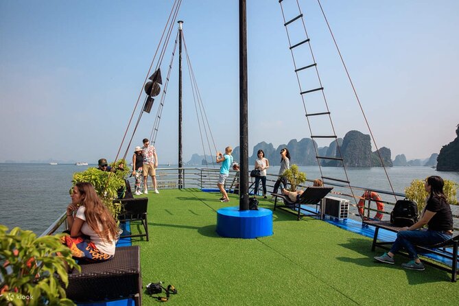 Ha Long Bay Cruise Day Tour-Cave, Kayaking,Ti top island & Lunch - The guides can shape the whole day