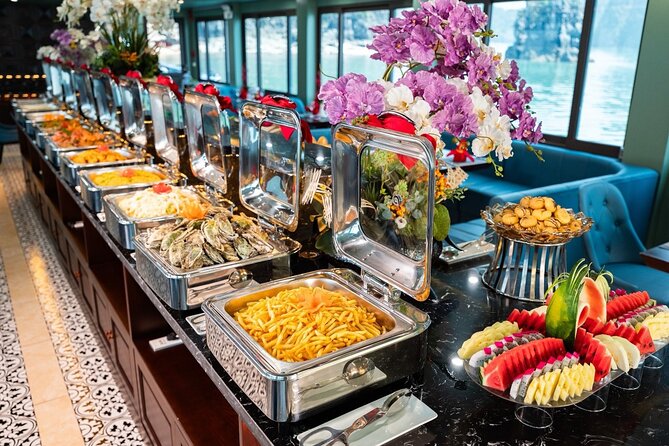 Ha Long Bay day trip with Luxury cruise - Sunset tea on the upper deck