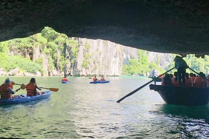Ha Long Full Day Deluxe Trip - Long Route (6-Hour Trip) - Sung Sot Cave gives you the classic Ha Long stop
