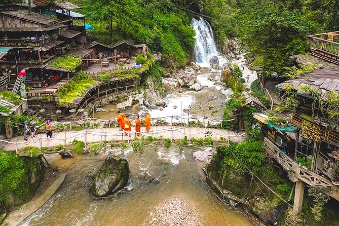 Half Day Sapa Cat Cat Explore Waterfall, Workshop, H'mong Local - Café break, lunch, and the route back