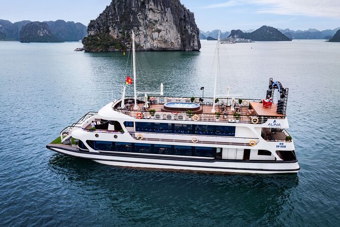 Halong and Bai Tu Long Luxury Day Escape - Luon Cave by kayak or bamboo boat