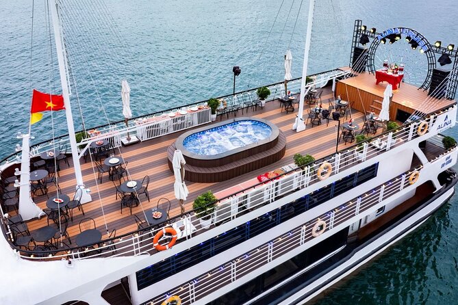 Halong and Bai Tu Long Luxury Day Escape - Ti Top Island and the climb to the view