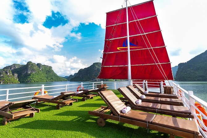 Halong & Bai Tu Long Luxury Day Tour - Fishing village & Kayak - Thien Canh Son Cave and its natural formations
