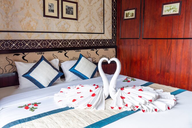 Halong Bay 2 Days 1 Night Traditional Boat - Ti Top Island: Beach, swimming, and the view