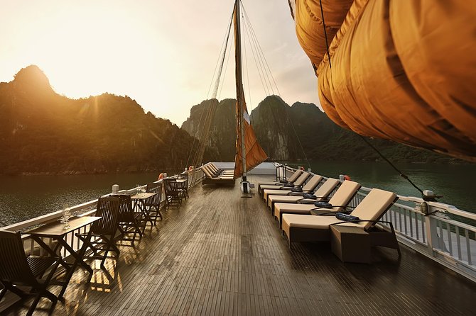 Halong Bay 2D1N BEST CRUISES All-Inclusive: Transfer, Meals, Kayak, Cave, Island - Food, demonstrations, and extra charges