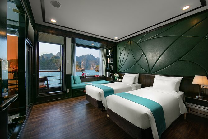 Halong Bay 3 days 2 nights on PEONY CRUISES 5 Stars LUXURY - Leaving Hanoi for Tuan Chau Marina