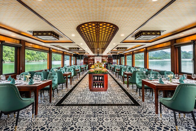 Halong bay 5star Cruise Day Trip: Buffet lunch & Limousine bus - Boarding at Tuan Chau Marina