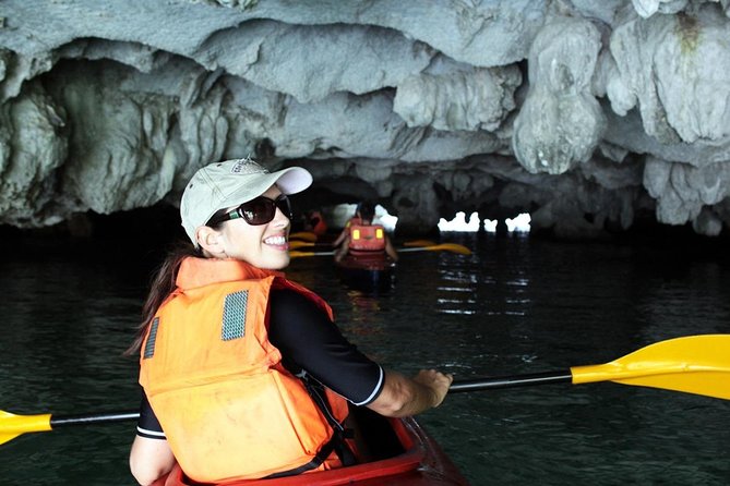 Halong Bay Day Tour: 4 hour cruising, caving, kayaking & lunch - Inside Thien Cung and Dau Go Caves