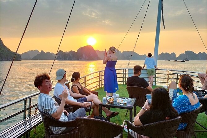 Halong Bay Day Tour 6Hour Deluxe Cruise Limousine Bus Small Group - The cruise is the main attraction