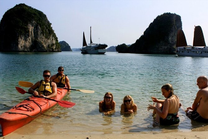 Halong Bay Day Tour By Diamond Era Cruise,Titop,Sung Sot & kayak - Lunch, drinks, and the large-group reality
