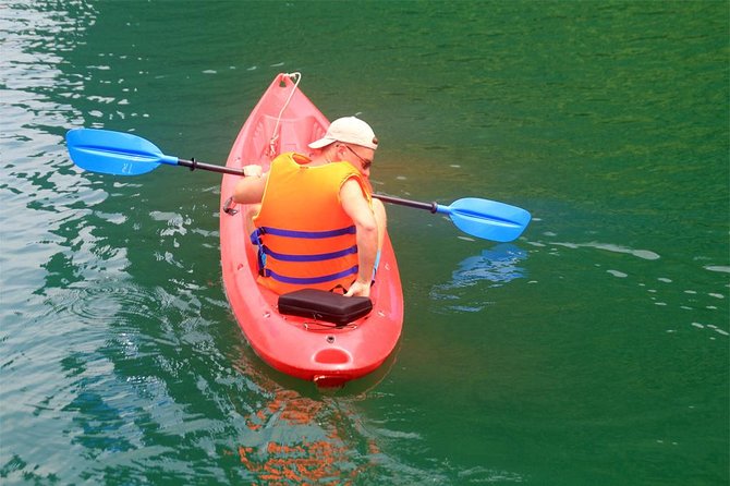 Halong bay Deluxe Cruise 2D/1N: Kayaking, swimming, Titop island & surprise cave - Sunset, spring rolls, and an evening on board
