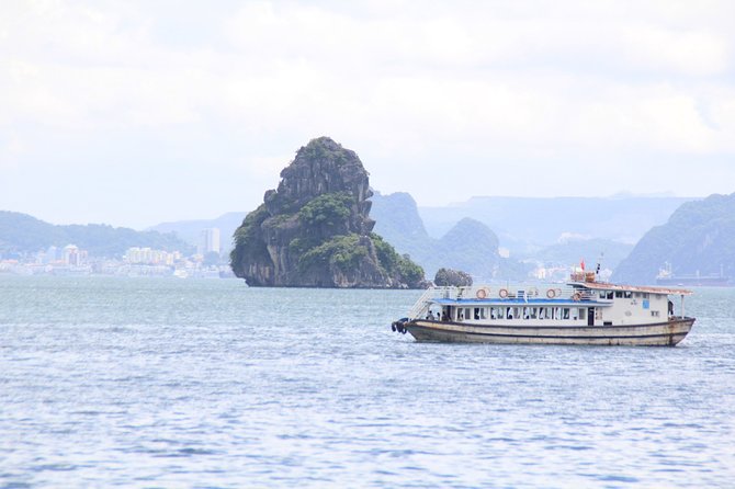 Halong bay Full Day Cruise trip: kayaking, surprise cave, titop island, lunch - Lunch onboard with seafood and Vietnamese dishes