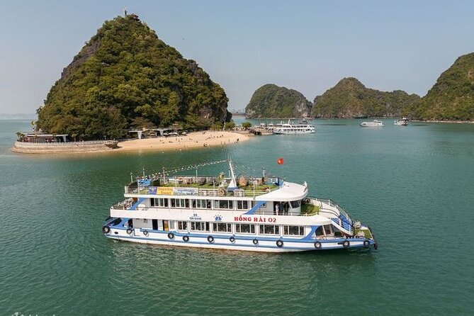 Halong Bay Full-day Cruise with Kayaking from Hanoi - Hang Luon by kayak or bamboo boat