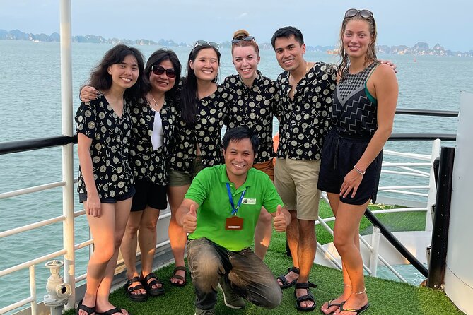 Halong Bay Full Day With 5 Star Cruise - Buffet Lunch - Titop Island for beach time or a viewpoint