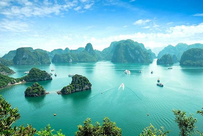 Halong Bay Full Day With Cave, Kayaking And Swimming - Highway Transfer - Boarding the boat around noon
