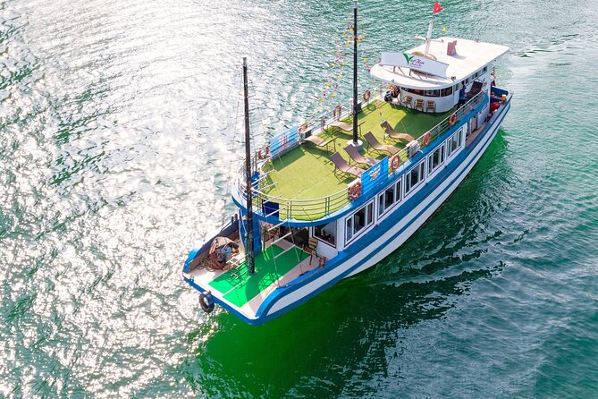 Halong Bay In Just One Day with Ti Top Island - Cruising past Halong Bay’s limestone towers