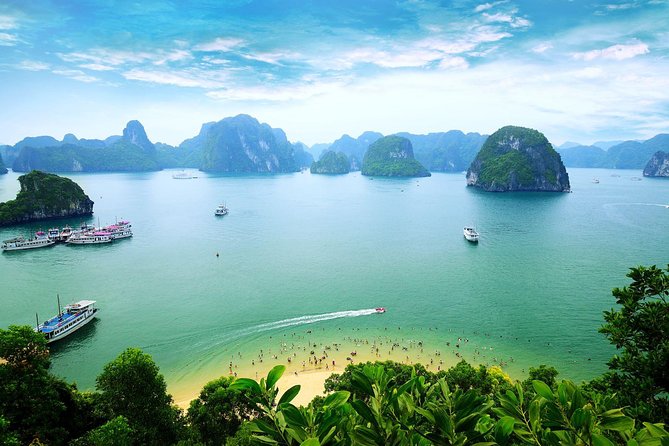Halong Bay Luxury Cruise one day Tours - Leaving Hanoi at 8:45 am