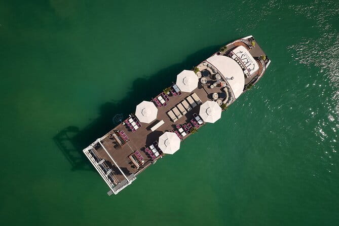 HALONG BAY LUXURY IRIS CRUISE DAY TRIP-BEST SELLER: Kayak, Music - Hanoi pickup turns it into a very long day