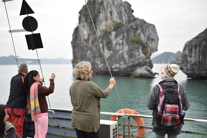 Halong Bay Shore Excursion 6 Hour Private Cruise from Cruise Port - Ti Top Island for swimming or a high view