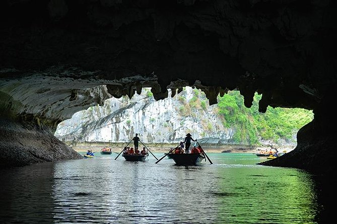 Halong Day Trip From Hanoi - Boarding the traditional boat at Halong City