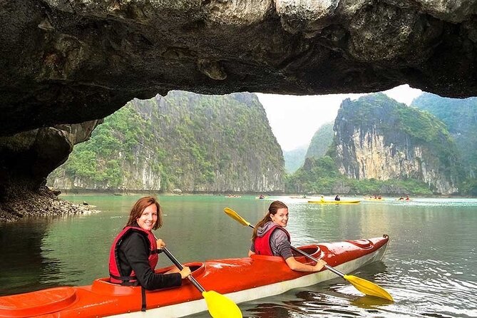 Halong Excursion Cruise with Kayaking, Swimming & Cave Visit - The 8:15 am Hanoi pickup