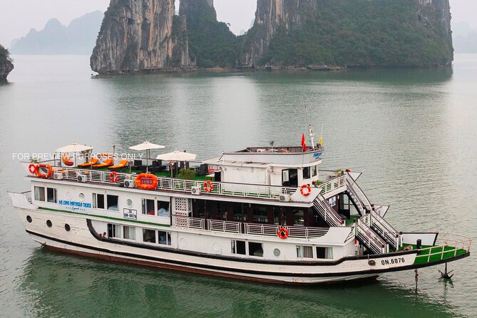 Halong Fantasea Cruise - 2 Days 1 Night - Key points at a glance