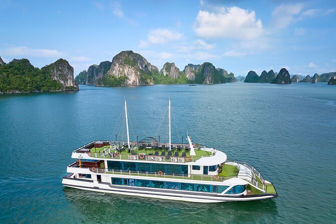 Halong Heritage Luxury Day Cruise-Buffet lunch&Limousine transfer - Key points to know before booking