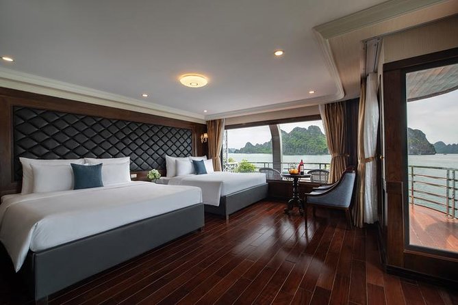 HaLong - LanHa Bay 1 Night On The 2nd Deck with La Pandora Cruises - A 6 a.m. start for sunrise and Tai Chi