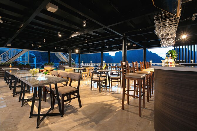 HaLong, LanHa bay 2days and 1 nite Kayak on Vega Legend Cruise. - Overnight anchorage in Lan Ha Bay