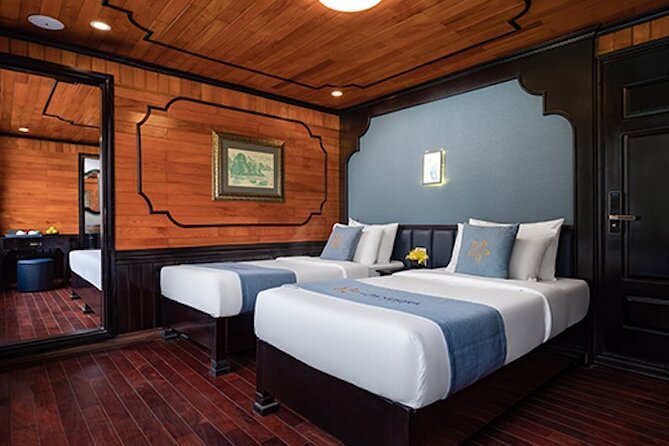 HaLong - LanHa Bay With La Pandora Boutique Cruises 2Days/1Night - Sailing into Lan Ha Bay at 4 p.m.