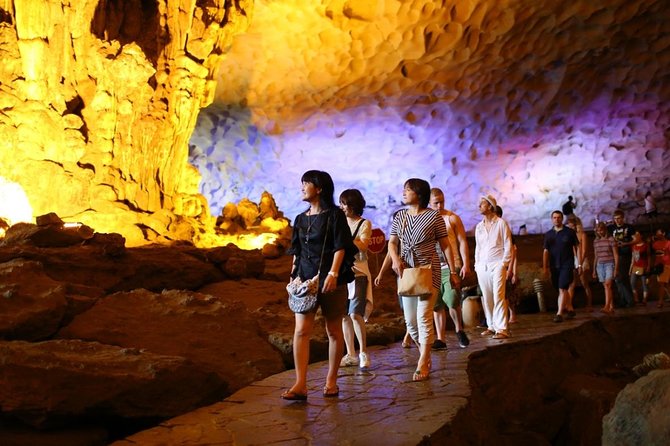 Halong Luxury Cruise Full Day Tour from Hanoi: All Inclusive - Boarding at Tuan Chau International Marina