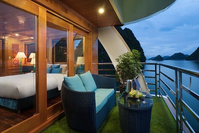 Halong Milalux 5 Star Cruise 2d1n,All inclusive,transfer - What the $175 cruise actually gives you