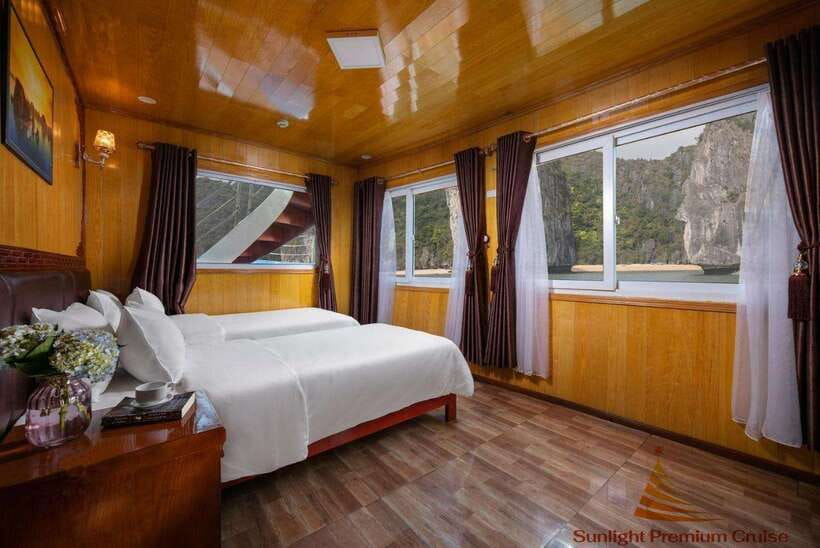 Hanoi: 2-Day Ha Long and Lan Ha Bay Cruise with Kayaking - Swimming at Three Peaches Islet