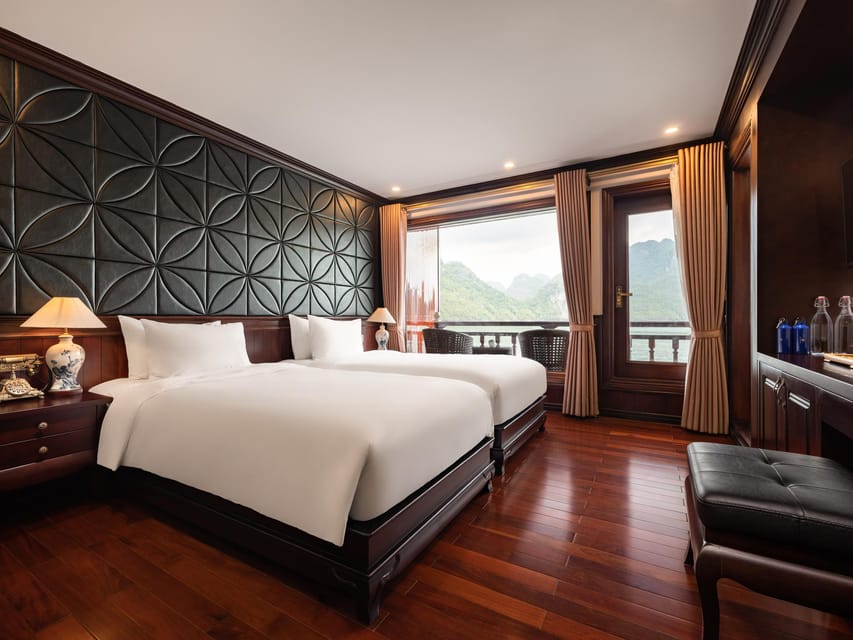 Hanoi: 2-Day Lan Ha & Halong Bay 5 Stars Cruise with Balcony - Your balcony cabin and suite upgrade