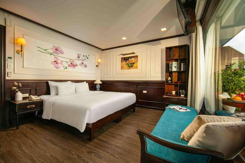 Hanoi: 2D1N Ha Long Bay, Lan Ha Bay by Amanda Luxury Cruise - Sunset drinks and a Vietnamese cooking lesson