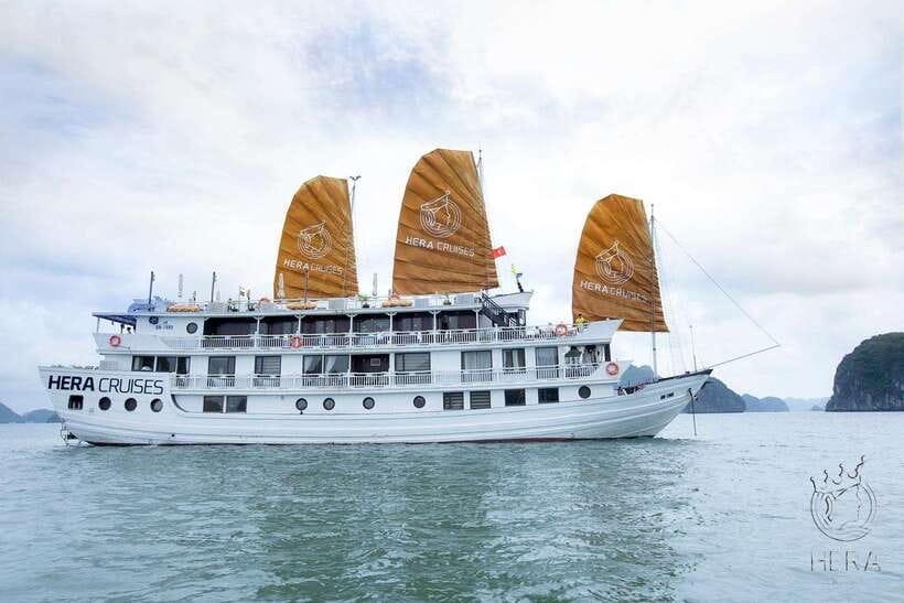 Hanoi: 3D2N Ha Long, Lan Ha Bay by Hera Grand Luxury Cruise - Surprising Cave and Titop Island on day one