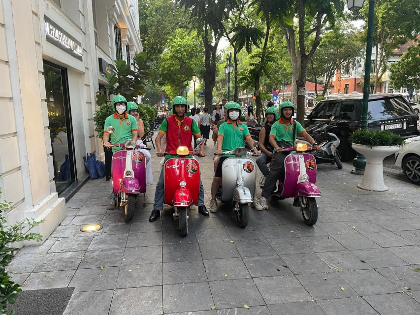 Hanoi 4.5-Hour Vespa Tour city tour - Government Hanoi and the Ho Chi Minh Mausoleum area