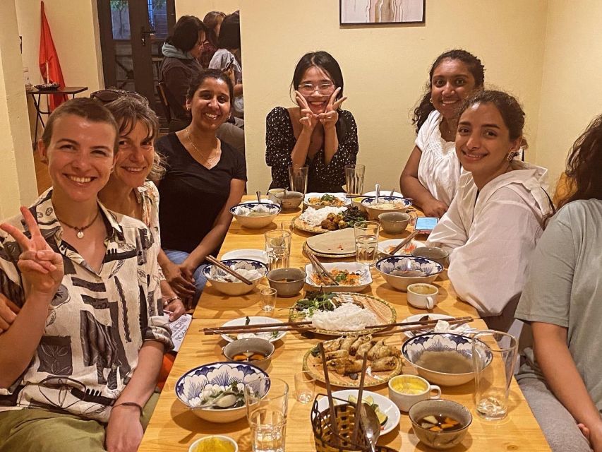 Hanoi: 5 Local Dishes Cooking Class with Meal & Market Visit - Cooking five dishes with step-by-step help