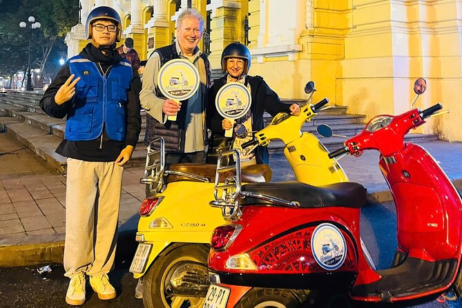 Hanoi After Dark Vespa Tour (4 hours): Street Food & Night Vibes - Why a Vespa is the right way to see Hanoi at night