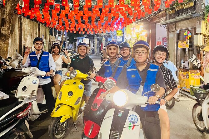 Hanoi After Dark Vespa Tour (4 hours): Street Food & Night Vibes - 6:00 PM at Hoan Kiem