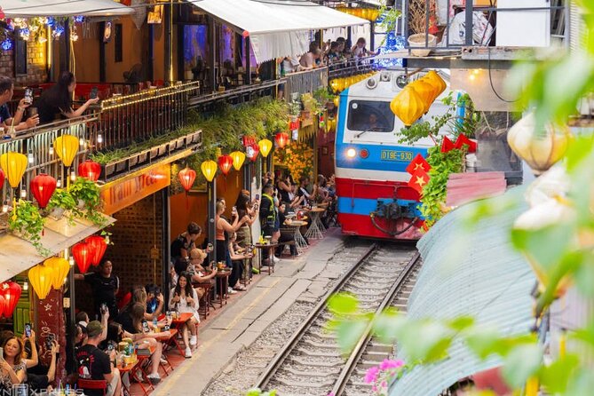 Hanoi All in One Full Day Sightseeing Tour - Train Street brings the day back into the city