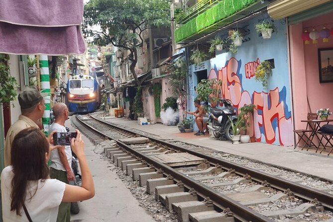 Hanoi All-In-One Tour: Highlights & Train Street & Culture & Fun - Train Street, Hanoi’s famous close-call railway