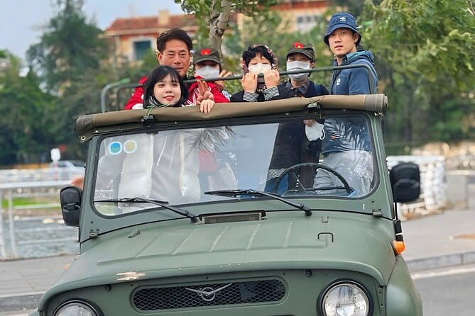 Hanoi Army Jeep Tour with Food and Culture Sightseeing - A four-hour introduction to Hanoi from an Army Jeep
