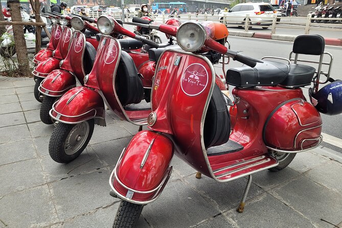 Hanoi Back Streets Vespa Tours: Hanoi Insider Vintage Vespa Tour - The guide and the feel of the group
