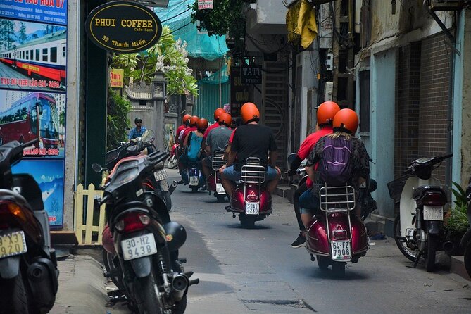 Hanoi Back Streets Vespa Tours: Hanoi Vintage Vespa Tours City - Red River farms and the quieter side of West Lake