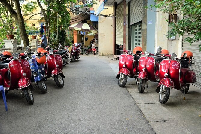 Hanoi Back Streets Vespa Tours: Hanoi Vintage Vespa Tours City - Ba Dinh Square, the Literature Temple, and the city’s major sights