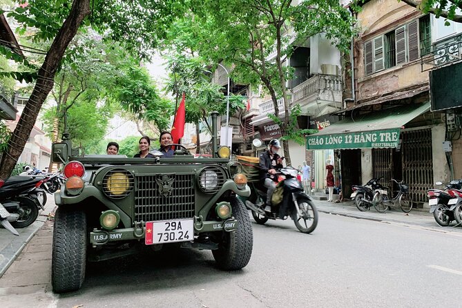 Hanoi Backstreet Jeep Tour : Hanoi HIGHTLIGHTS and HIDDEN GEMS - Truc Bach Lake and West Lake