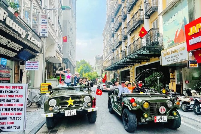 Hanoi Backstreet Jeep Tour : Hanoi HIGHTLIGHTS and HIDDEN GEMS - The recycled-materials café and egg coffee