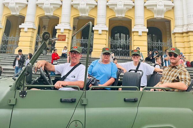 Hanoi City Jeep Tour Half-day: Food, Culture & Fun (4 hours) - The B52 Victory Museum adds wartime context
