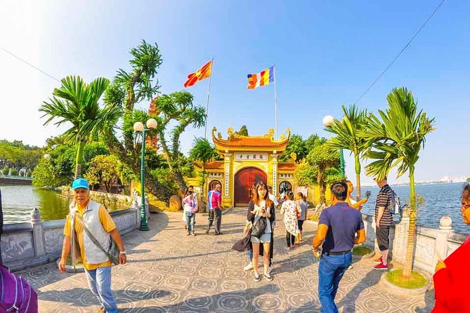 Hanoi City Tour Full Day ALL IN ONE - ALL INCLUDED - One Pillar Pagoda, Hanoi’s compact symbol